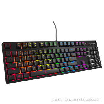 Cherry Mx Keyboard with Rainbow Color Backlight